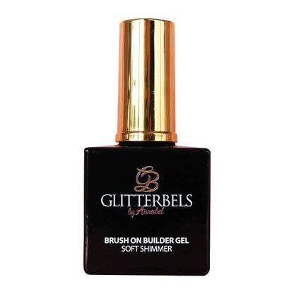 Glitterbels Brush On Builder Gel 17ml Soft Shimmer