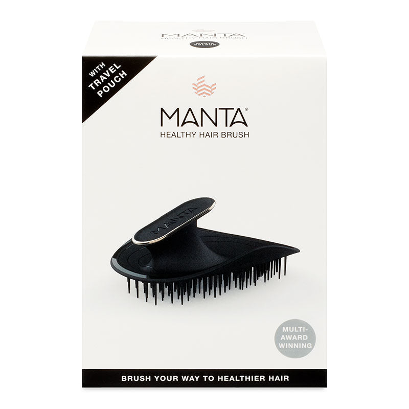Manta Hair Brush Black