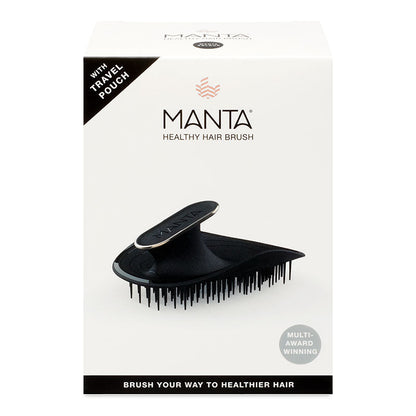 Manta Hair Brush Black