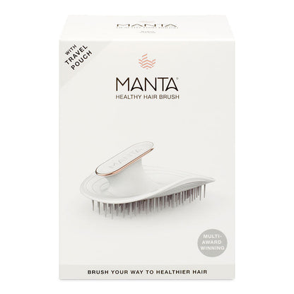 Manta Hair Brush White
