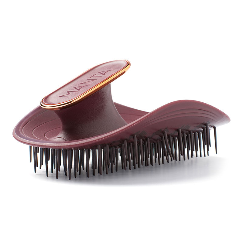 Manta Hair Brush Burgundy