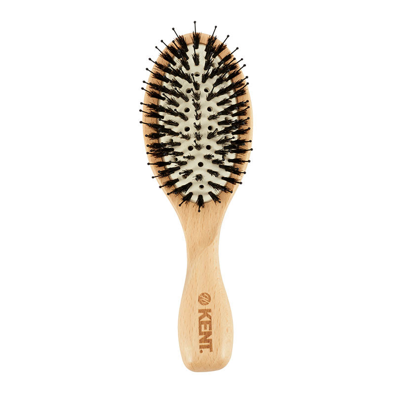 Kent Pure Flow Vented Oval Cushion Bristle Nylon Mix Hairbrush