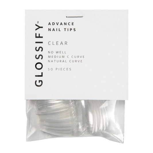 Glossify Advance Clear Nail Tips Size 2 x 50