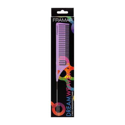 Framar Dream Weaver Comb Pastel 3 Pack