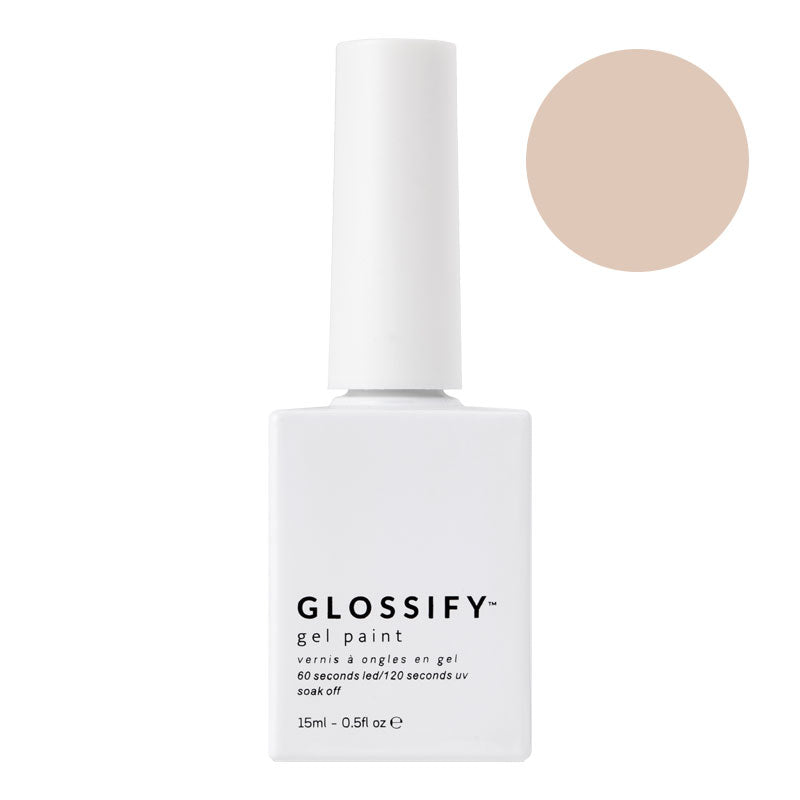 Glossify Sand Hollie Barker Collection 15ml Hema Free Gel
