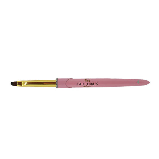 Glitterbels Unbelievabel Gel Brush Oval Size 4