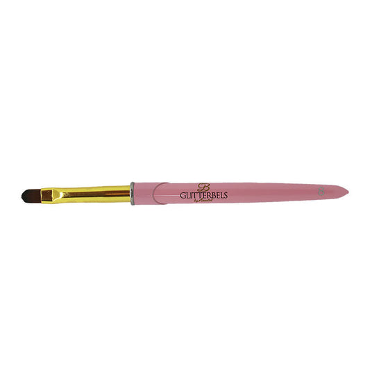 Glitterbels Unbelievabel Gel Brush Oval Size 8