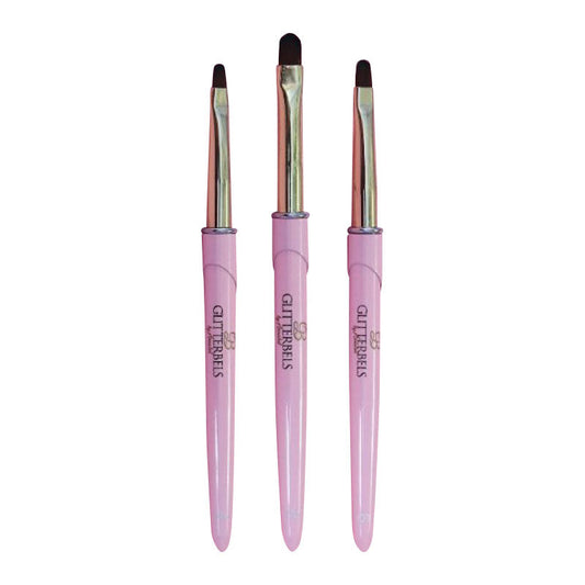 Glitterbels Unbelievabel Gel Oval Brush Kit