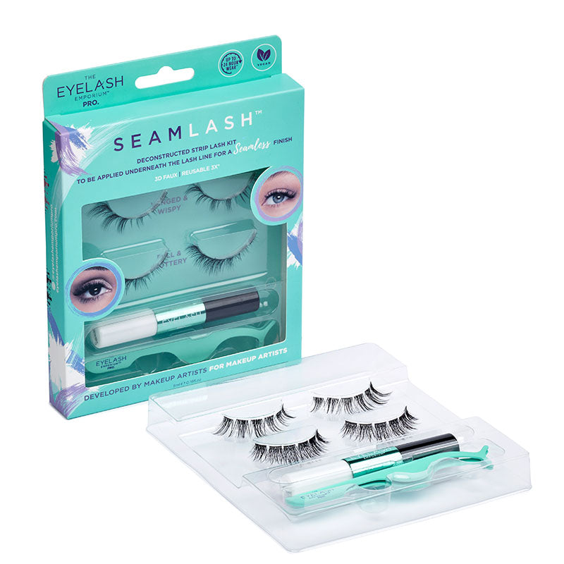 The Eyelash Emporium Pro SEAMLASH Deconstructed Strip Lash Kit