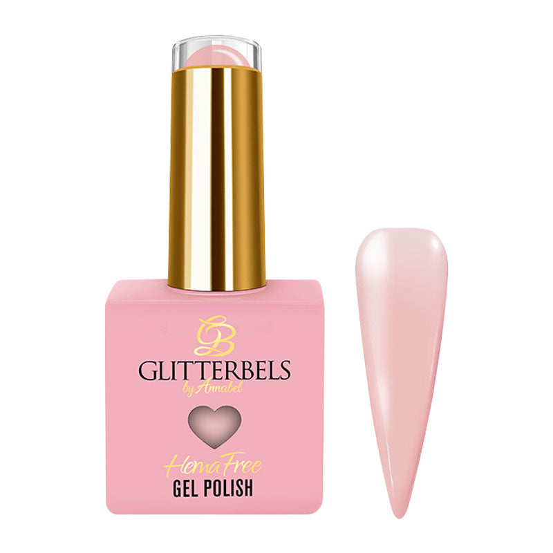 Glitterbels Hema Free Gel Polish 8ml French Pink Opal