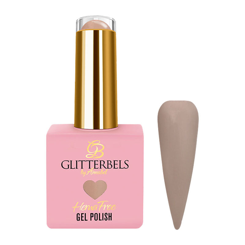 Glitterbels Hema Free Gel Polish 8ml Bashful Biscuit