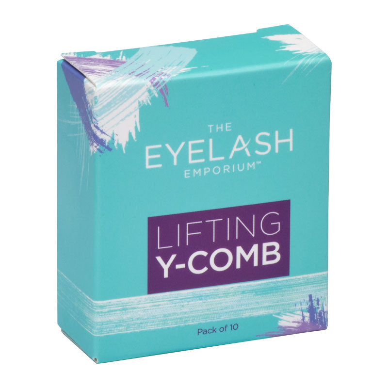The Eyelash Emporium Y-Comb Brushes Pack of 10
