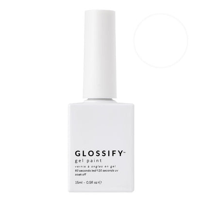 Glossify Sheer White Naturabuild 15ml Builder Gel