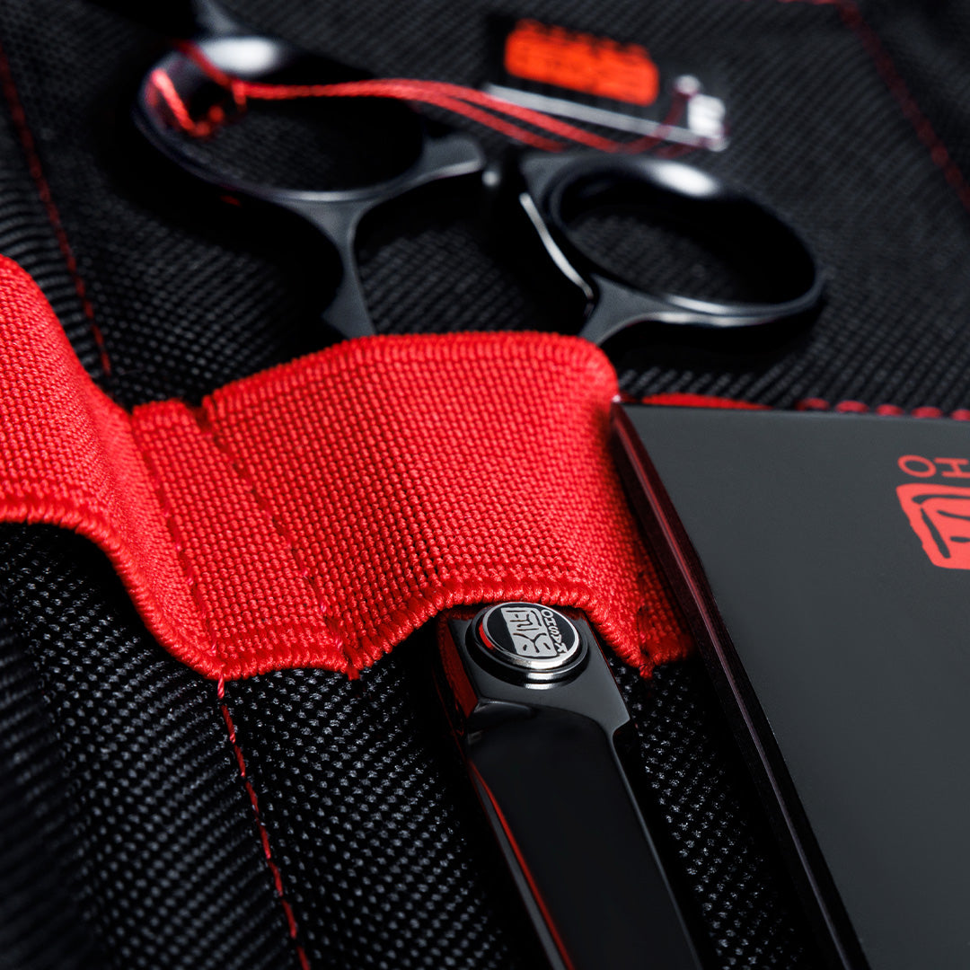 Kasho Sagano Series Black DLC 6.5in Offset Scissor