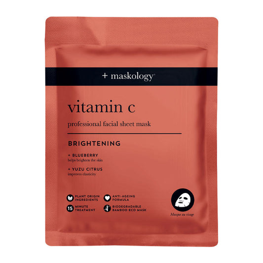 +maskology Vitamin C Face Sheet Mask 22ml