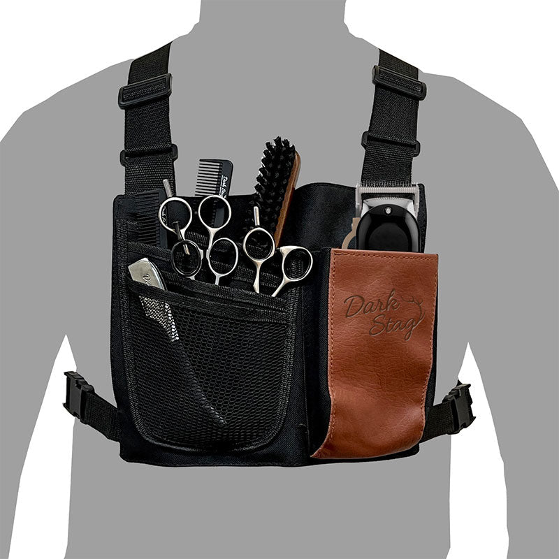 Dark Stag Barber Chest Holster