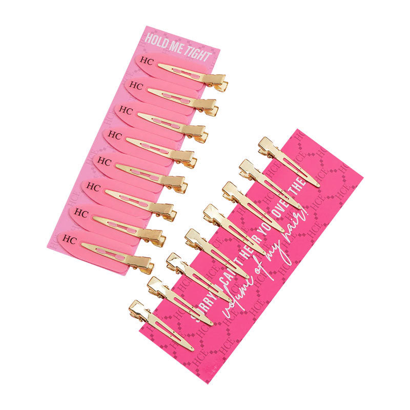 Hair Choice Setting Clips Pink 8 Pack