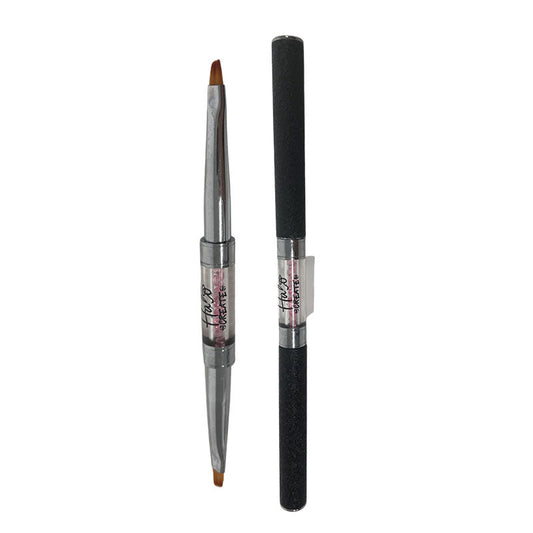 Halo Create Nail Art Brush Large Angled One Stroke & Small One Stroke Combo