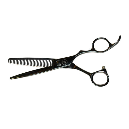 Leaf Black Edition 6in Texturising Scissor 30 Teeth