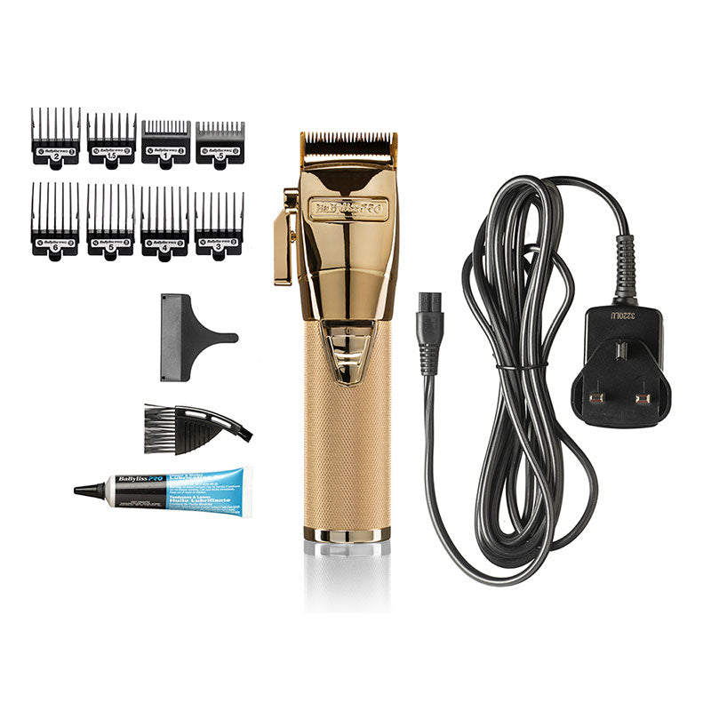 BaByliss PRO Gold Super Motor Cordless Clipper