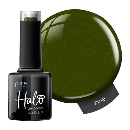 Halo Hema Free Gel Polish Pine 8ml Winter Warmers Collection