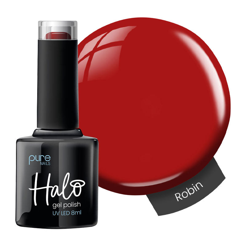 Halo Hema Free Gel Polish Robin 8ml Winter Warmers Collection