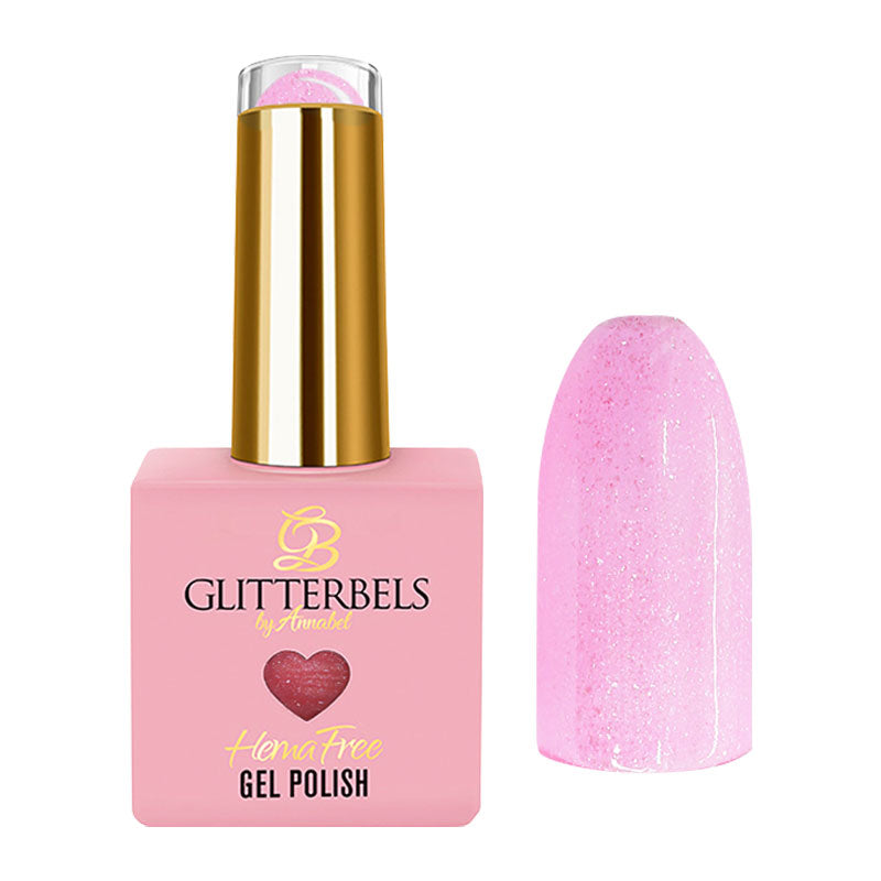 Glitterbels Hema Free Gel Polish 8ml Candyfloss Jelly
