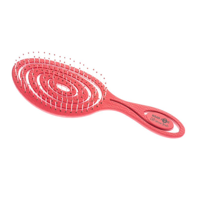 Head Jog 08 Straw Brush Raspberry