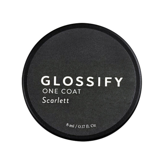 Glossify One Coat Gel 8ml Scarlett
