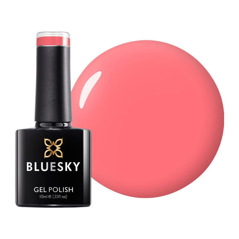 Bluesky Hema Free Gel Polish Pink Neon Coral 10ml