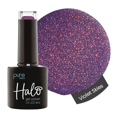 Halo Hema Free Gel Polish Violet Skies 8ml Euphoric Collection