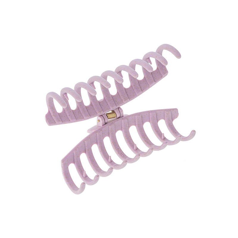 Head Jog Straw Claw Clip Pink