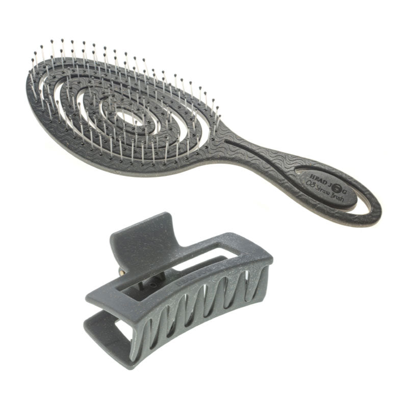 Head Jog 08 Straw Brush Graphite & Geo Square Clip Bundle