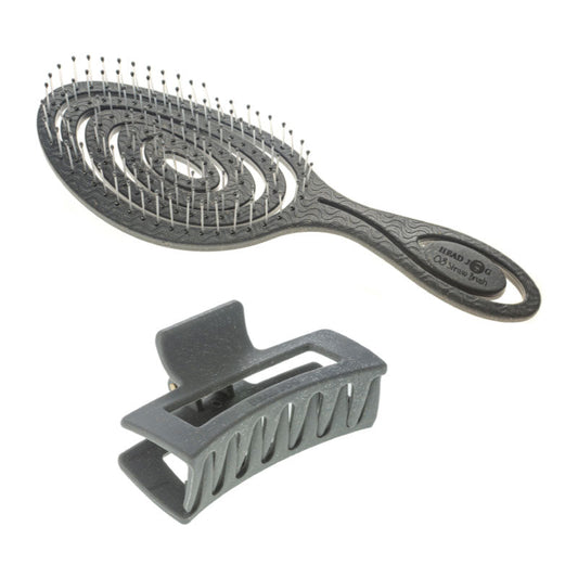 Head Jog 08 Straw Brush Graphite & Geo Square Clip Bundle