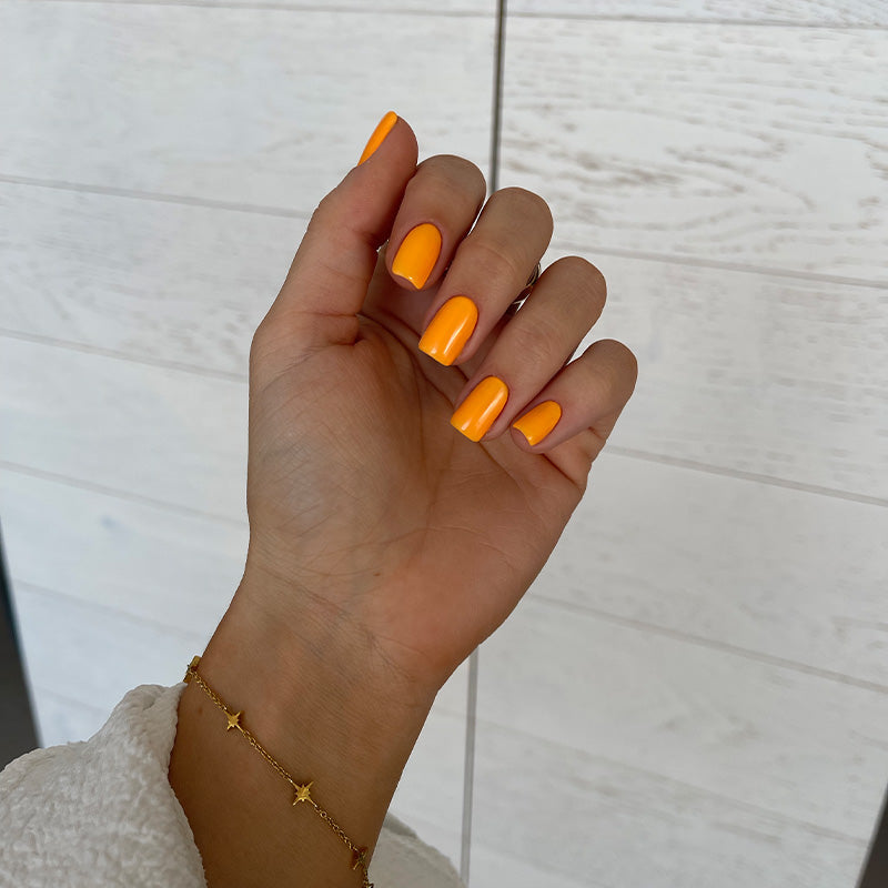 Glossify Tangerine 15ml Hema Free Gel Polish