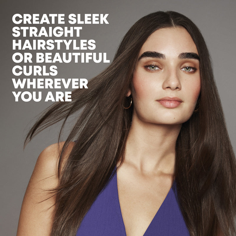 REVAMP Liberate Cordless Compact Ceramic Hair Straightener