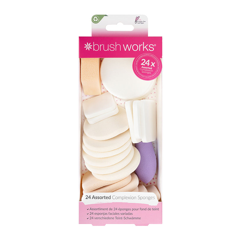 Brushworks Assorted Makeup Sponges