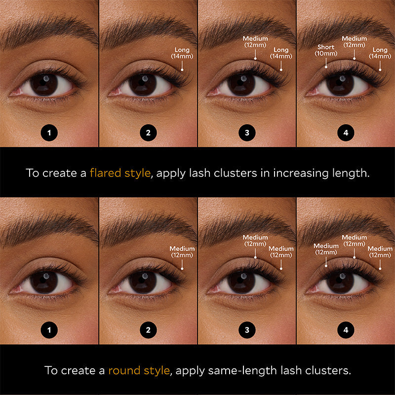 Velour DIY Lash Extension Cluster Packs Classic
