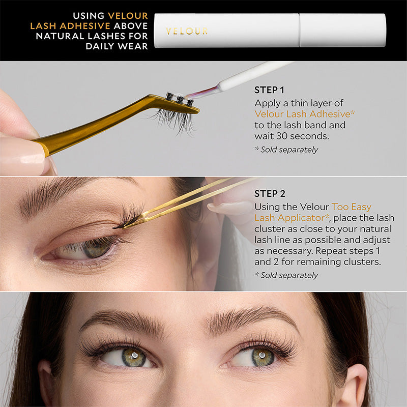 Velour DIY Lash Extension Cluster Packs Classic