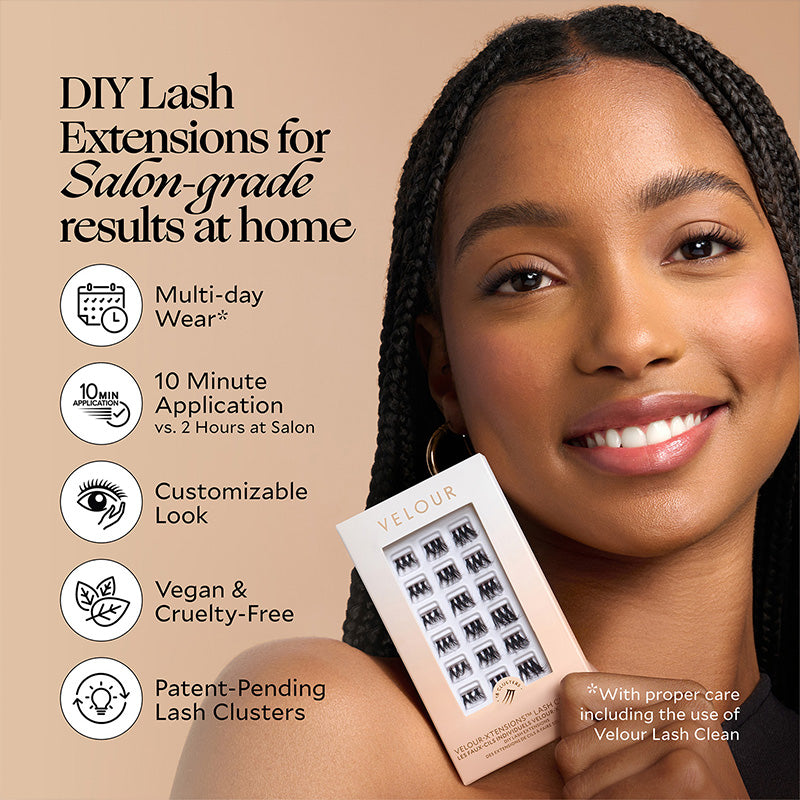 Velour DIY Lash Extension Cluster Packs Classic