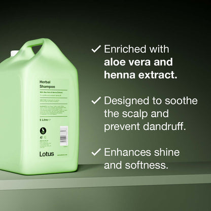 Lotus Herbal Shampoo 5000ml