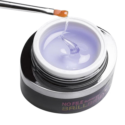 Brillbird No File Builder Gel Clear 15ml