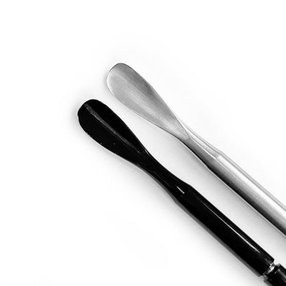 The Nail Lab The Venice Dual Ended Cuticle Pusher Black