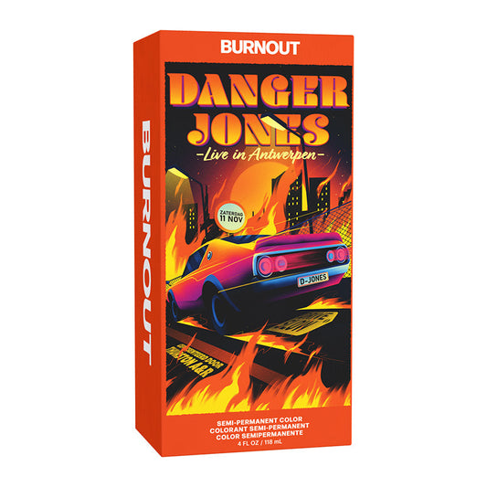 Danger Jones Semi-Permanent Hair Color Burnout Orange 118ml