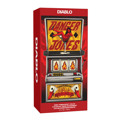 Danger Jones Semi-Permanent Hair Color Diablo Red 118ml