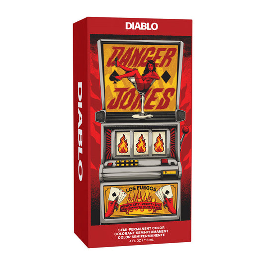 Danger Jones Semi-Permanent Hair Color Diablo Red 118ml