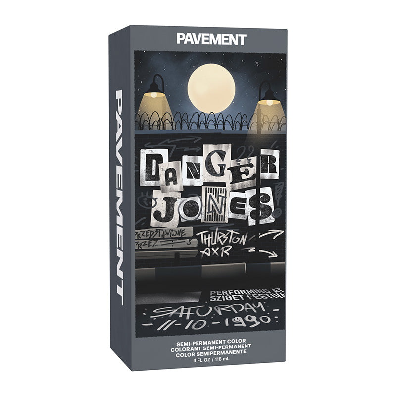 Danger Jones Semi-Permanent Hair Color Pavement Grey 118ml