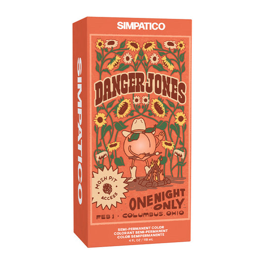 Danger Jones Semi-Permanent Hair Color Simpatico Light Peach 118ml