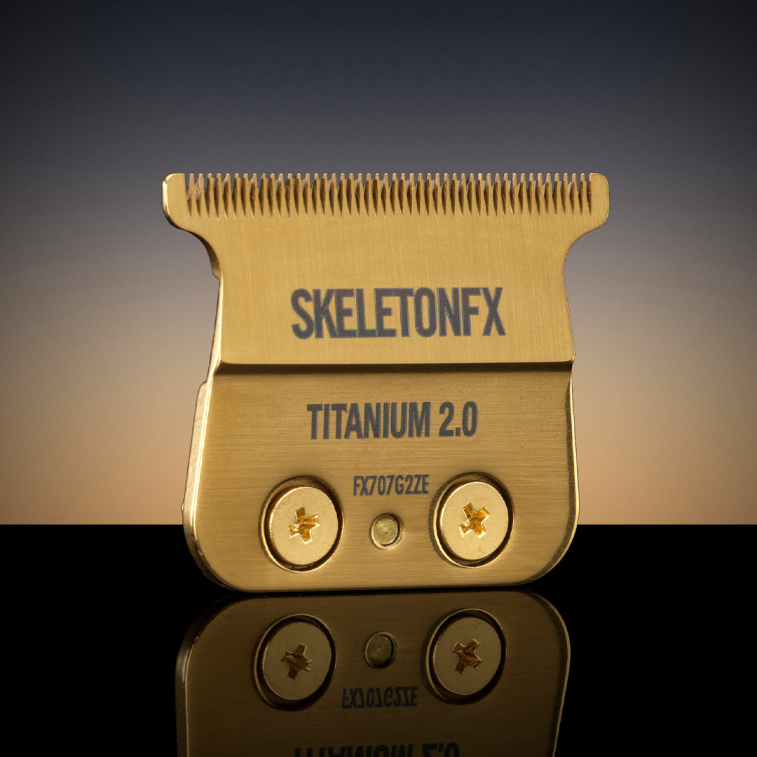 BaByliss PRO Lo Pro Skeleton Titanium 2.0 Blade Gold