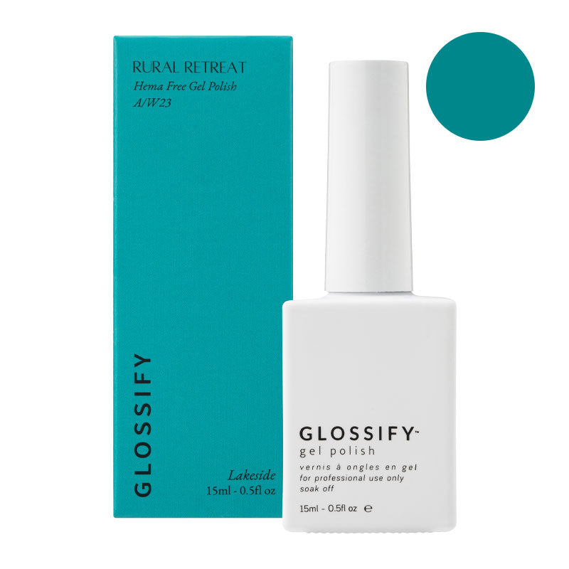 Glossify Lakeside Rural Retreat Collection 15ml  Hema Free Gel